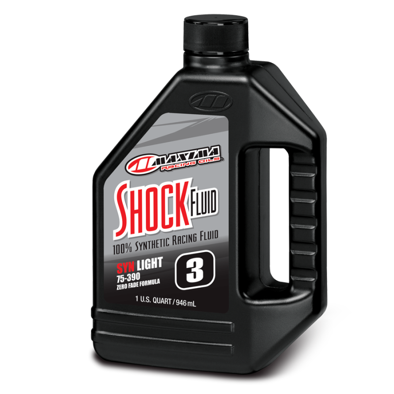 Maxima Racing Oils SYN. RACING SHOCK FLUID LIGHT 3WT (12) - Euromoto