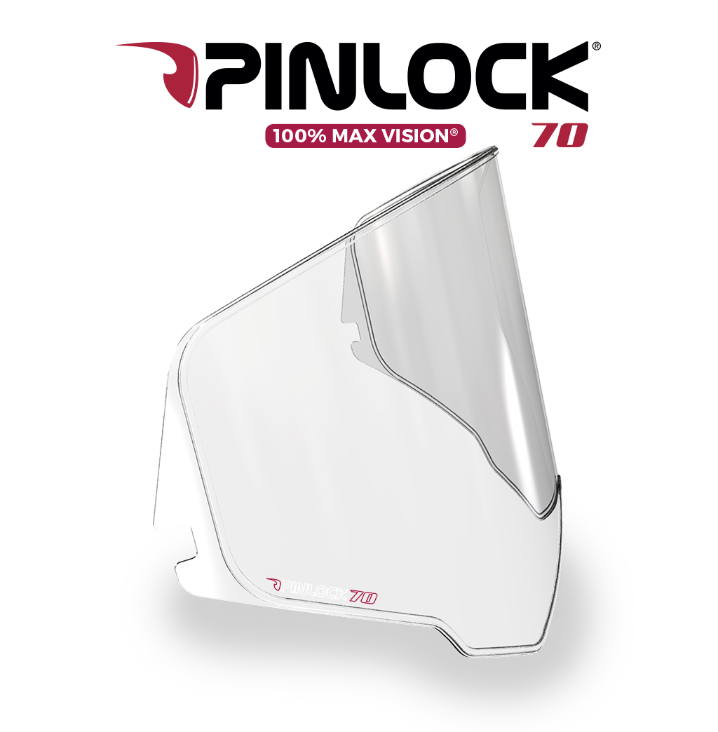 100% Max Vision Pinlock 70 for AGV AX9 - Euromoto
