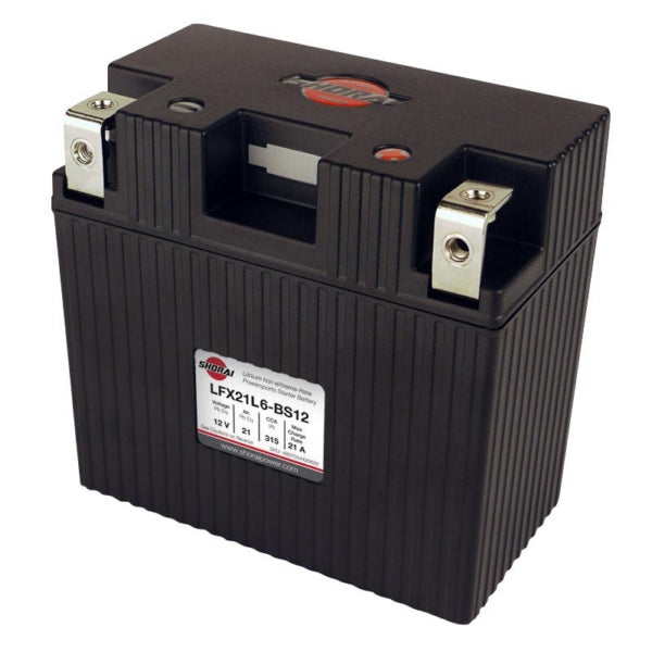Shorai LFX Battery LFX21L6-BS12 Part# LFX21L6-BS12 - Euromoto