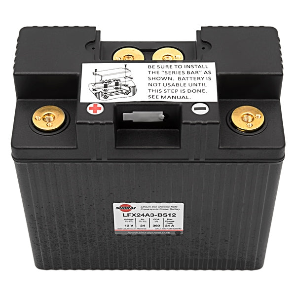 Shorai LFX Battery LFX24A3-BS12 Part# LFX24A3-BS12 - Euromoto