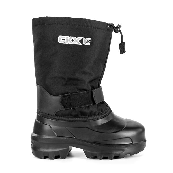 CKX Boreal Winter Boots Black - Junior to Adult sizes - Black - Removable Liner - Euromoto