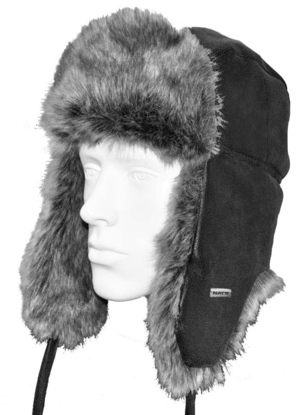 Nat's Aviator Style Leather Hat - Euromoto