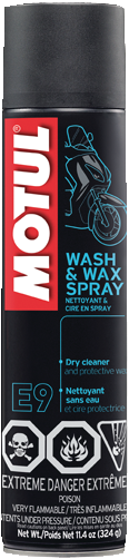 Motul E9 WASH &amp; WAX 11.4OZ (324G) - Euromoto