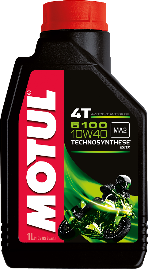 Motul 5100 Ester 4T Technosynthetic Oil - Euromoto