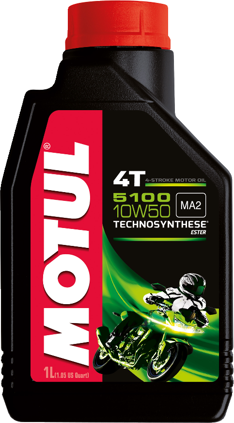 Motul 5100 Ester 4T Technosynthetic Oil - Euromoto