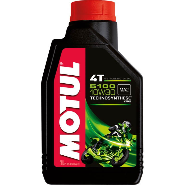 Motul 5100 Ester 4T Technosynthetic Oil - Euromoto