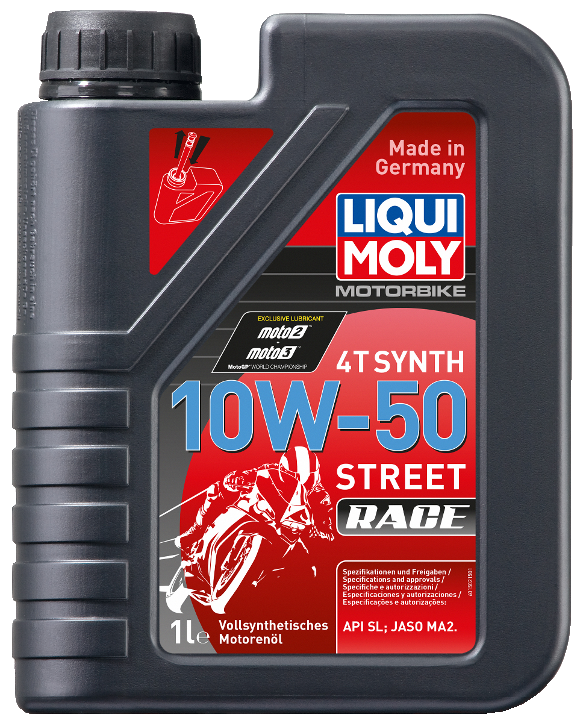Liqui Moly 4T Synth Street Race Motor Oil - Euromoto