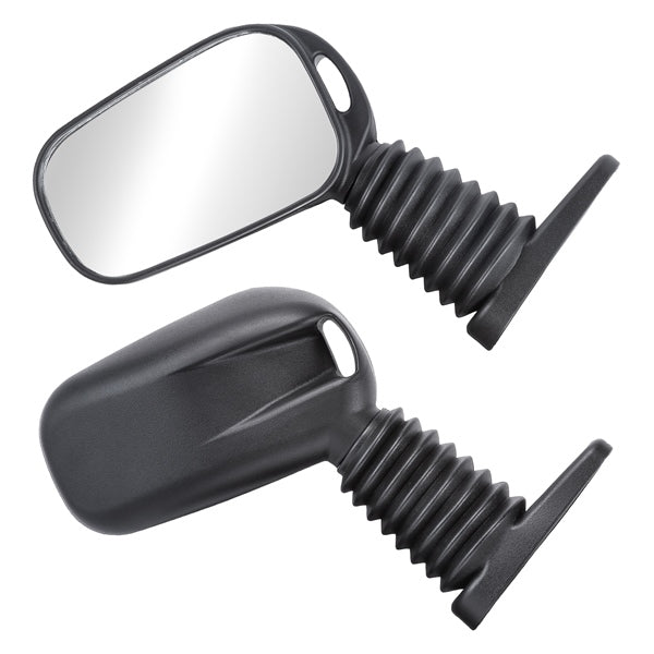 Kimpex Deluxe Mirror with Protector Bolt-on Part# 12-165-06 - Euromoto