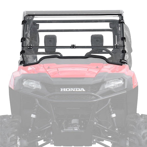 Super ATV Flip Down Windshield Fits Honda Part# FDWSHPIO70070 - Euromoto