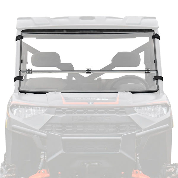 Super ATV Flip Down Windshield Fits Polaris Part# FDWSPRAN1K70 - Euromoto