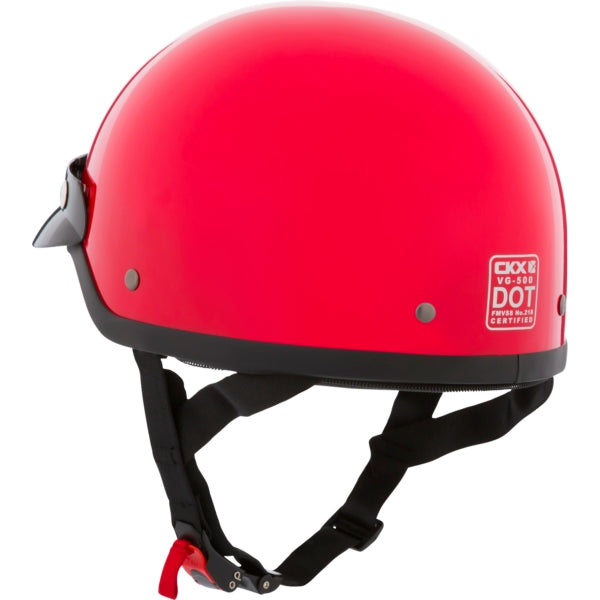 CKX VG500 Half Helmet, Solid colors - Euromoto