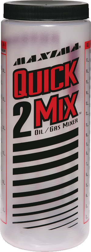 Maxima Racing Oils QUICK-2-MIX OIL GAS MIXING BOTTLE (20) - Euromoto