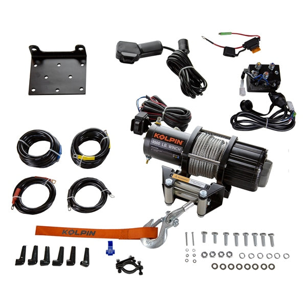KOLPIN Fully-Featured Winch Part# 25-9350 - Euromoto