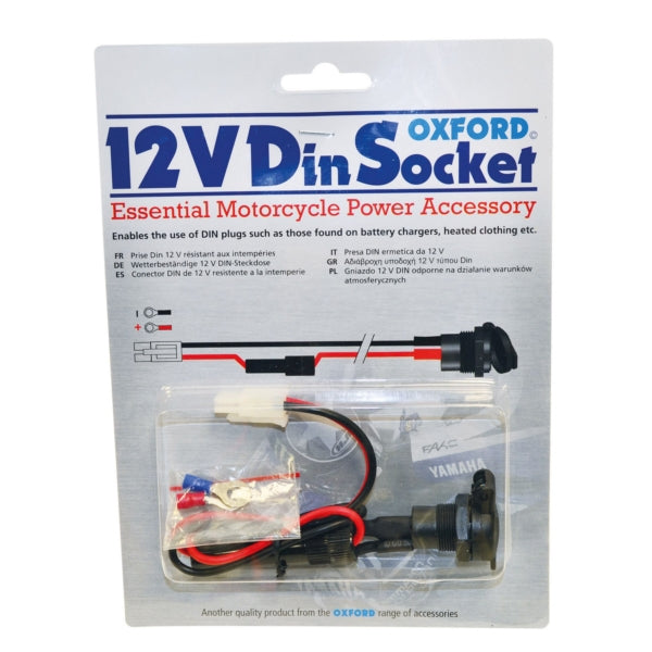 OXFORD PRODUCTS 12V Din Socket Part# EL100 - Euromoto