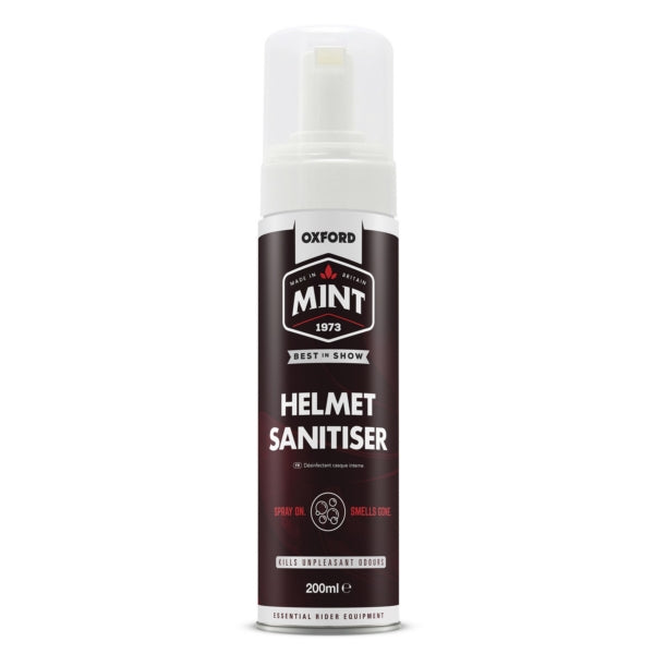 Oxford Products Mint Helmet Sanitiser 200 ml Part# OC300 - Euromoto