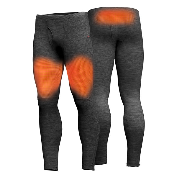 HEATED UNDERWEAR PRIMER BOTTOM MEN BLACK - Euromoto