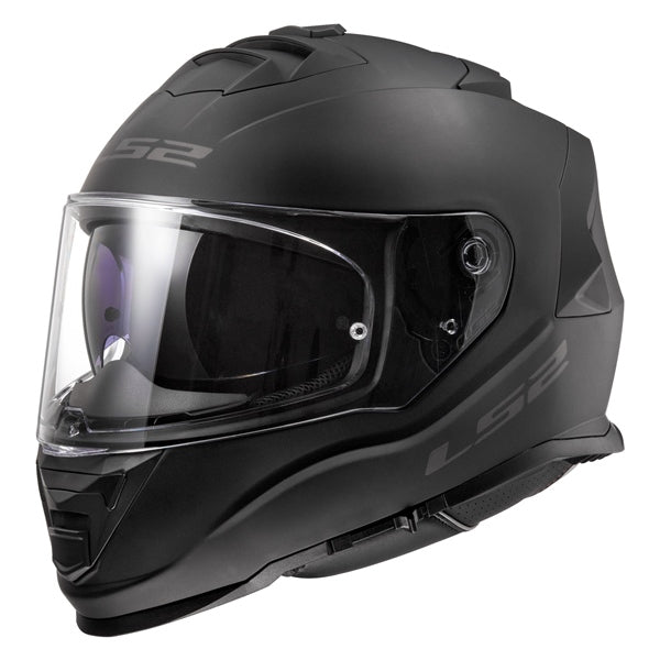 LS2 Assault Full-Face Motorcycle Helmet - Solid Matte Black - Euromoto