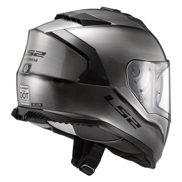 LS2 Assault Full-Face Helmet Solid Brush Alloy - Euromoto