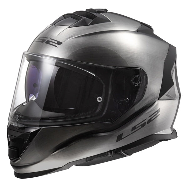 LS2 Assault Full-Face Helmet Solid Brush Alloy - Euromoto