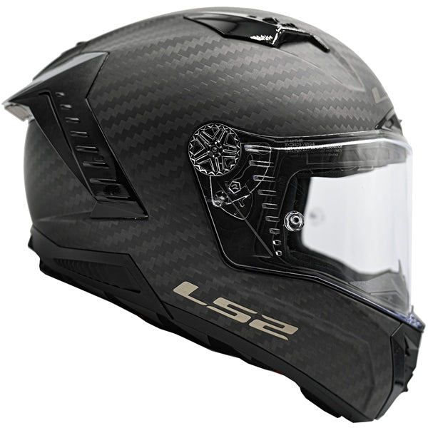 LS2 Thunder Carbon Full-Face Motorcycle Helmet - Carbon Fiber - Euromoto