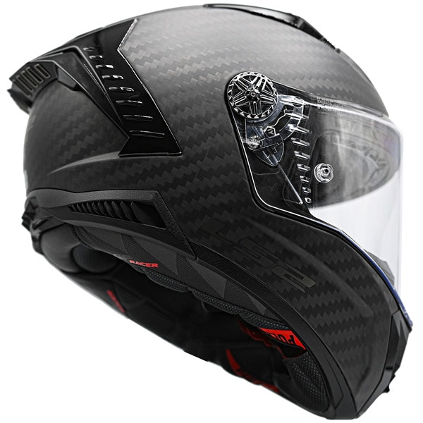 LS2 Thunder Carbon Full-Face Motorcycle Helmet - Carbon Fiber - Euromoto