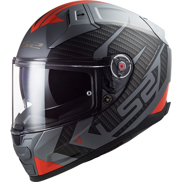 LS2 Citation II Full-Face Motorcycle Helmet - Splitter Graphic - Euromoto