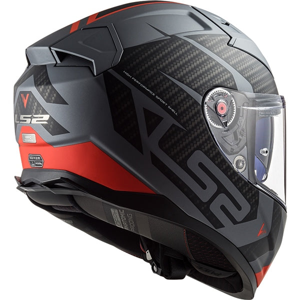 LS2 Citation II Full-Face Motorcycle Helmet - Splitter Graphic - Euromoto