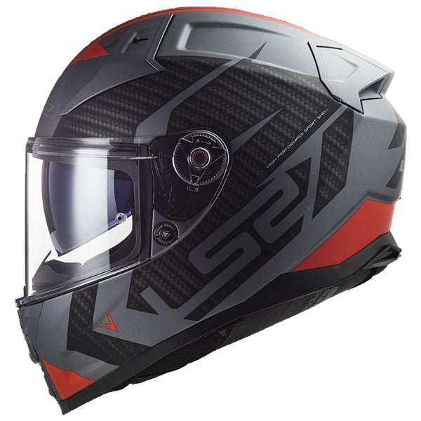 LS2 Citation II Full-Face Motorcycle Helmet - Splitter Graphic - Euromoto