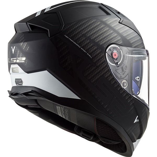 LS2 Citation II Full-Face Motorcycle Helmet - Splitter Graphic - Euromoto