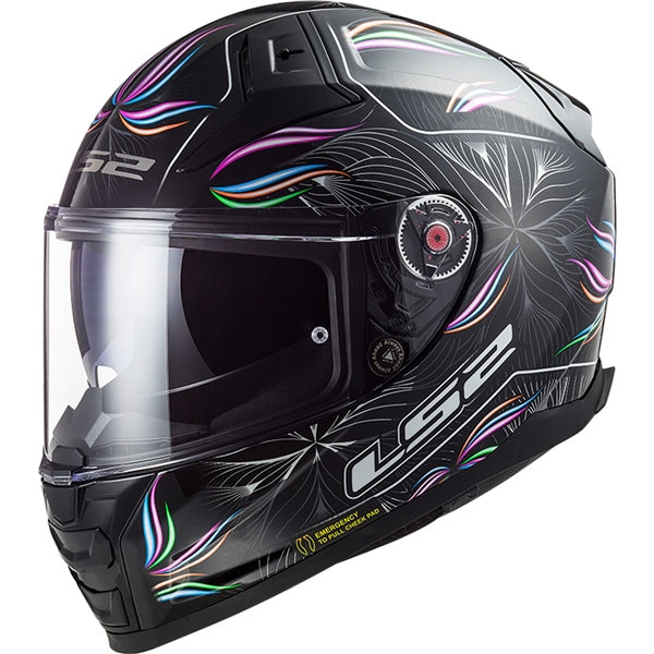 LS2 Citation II Full-Face Motorcycle Helmet - Tropical Graphic - Euromoto