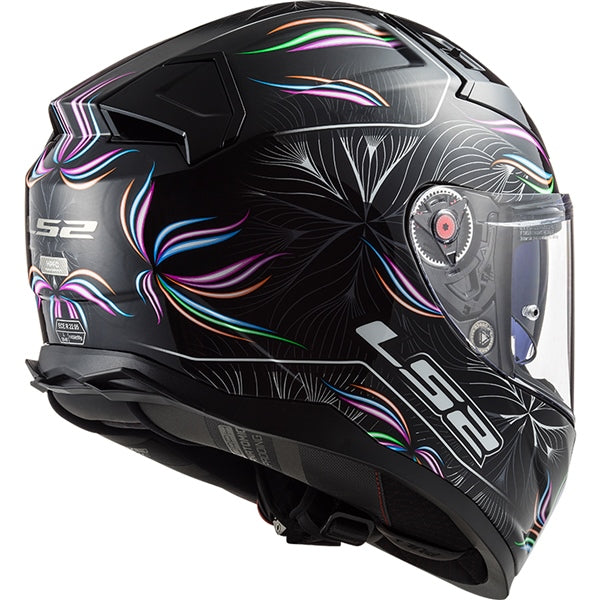 LS2 Citation II Full-Face Motorcycle Helmet - Tropical Graphic - Euromoto