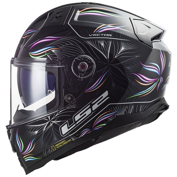 LS2 Citation II Full-Face Motorcycle Helmet - Tropical Graphic - Euromoto