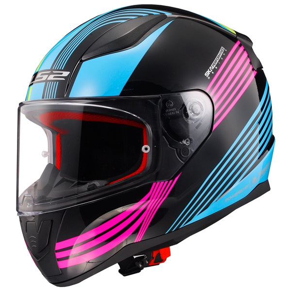 LS2 Rapid Full-Face Motorcycle Helmet - Rad Graphic - Euromoto