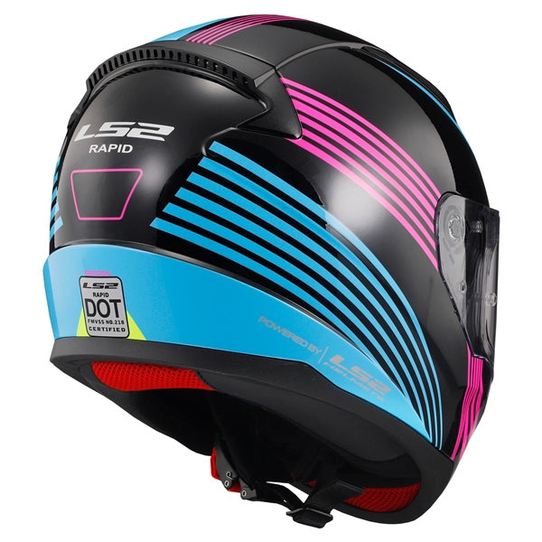 LS2 Rapid Full-Face Motorcycle Helmet - Rad Graphic - Euromoto