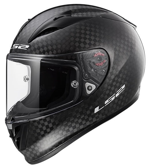 LS2 Arrow Carbon Full-Face Motorcycle Helmet - Carbon Fiber - Euromoto