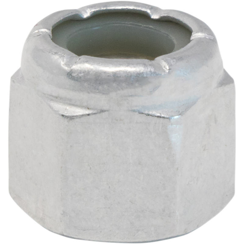 WOODYS Big-Nut Short w/nylon insert - Alum ALN2-4500 - Euromoto