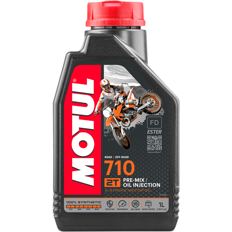 Motul 710 2T Off-Road Synthetic Oil - Euromoto