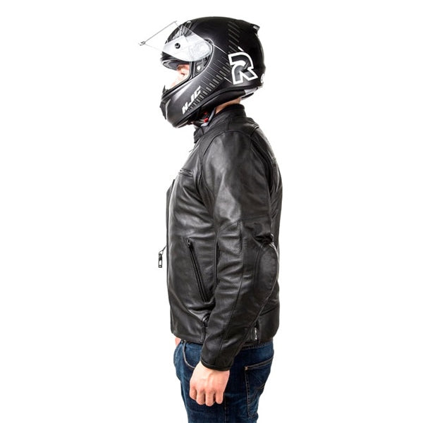 Leather hot sale airbag jacket