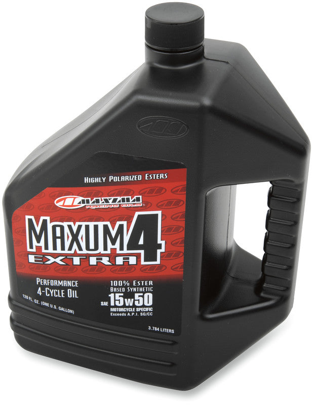 Maxima Racing Oils EXTRA 15W50 100% SYN. MAXUM4 SERIES (4) - Euromoto 2018