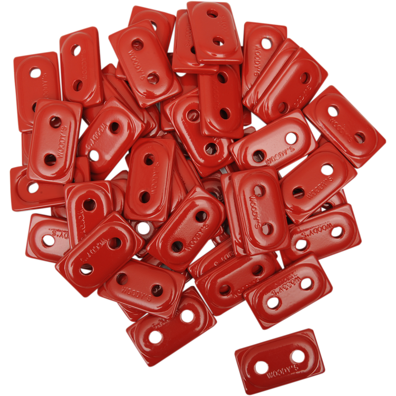 WOODYS Double Digger Aluminum Support Plate (Colored) ADD2- - Euromoto