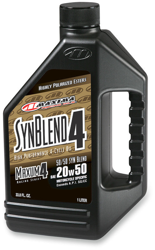 Maxima Racing Oils SYN BLEND 20W50 MAXUM4 SERIES (12) - Euromoto 2018