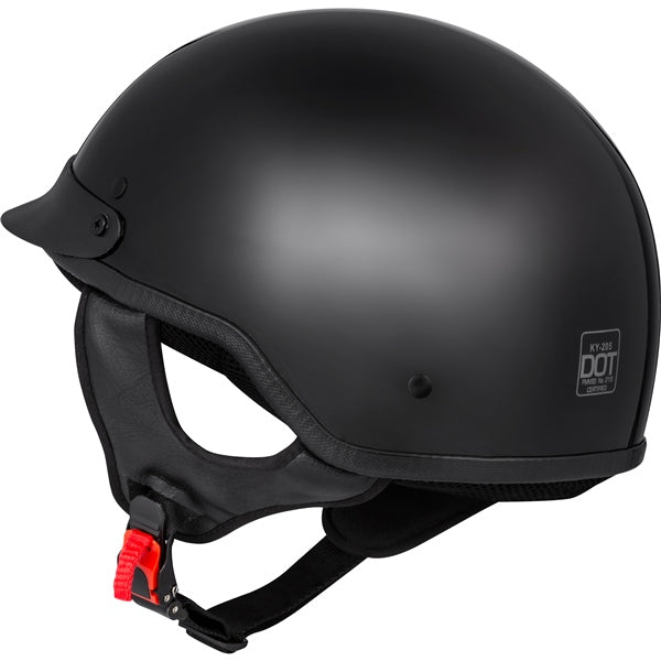 CKX Bullet Half Helmet Solid Blacl - Euromoto