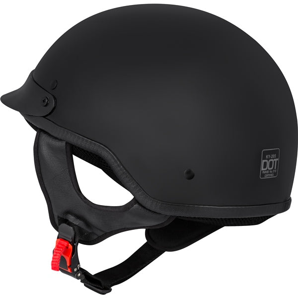 CKX Bullet Half Helmet Solid Matte Black - Euromoto