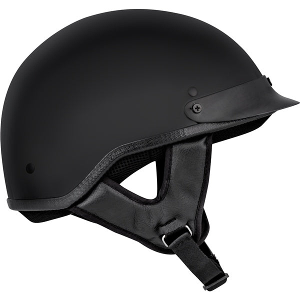 CKX Bullet Half Helmet Solid Matte Black - Euromoto