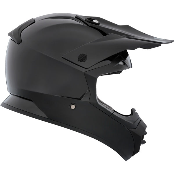 CKX TX228 Off-Road MX Helmet - Solid Matte Black - Euromoto