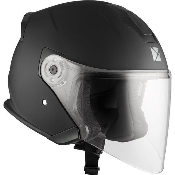 CKX Razor RSV Open Face Helmet Solid Matte Black - Euromoto