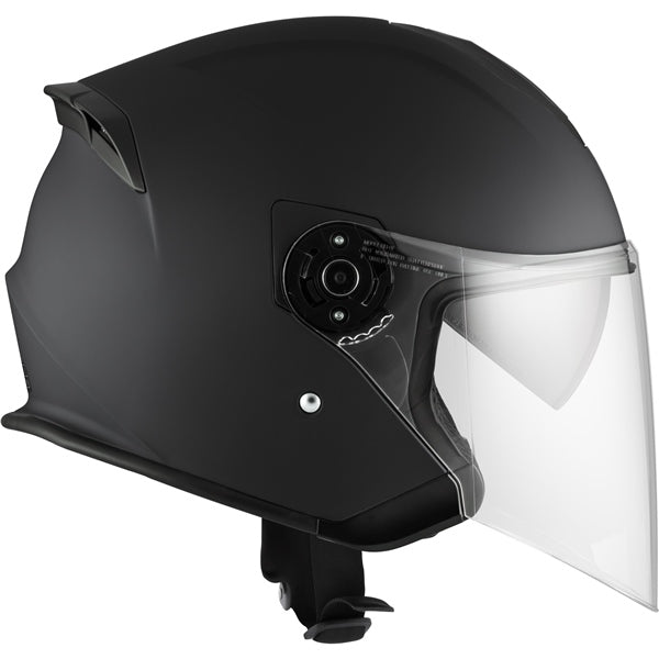 CKX Razor RSV Open Face Helmet Solid Matte Black - Euromoto
