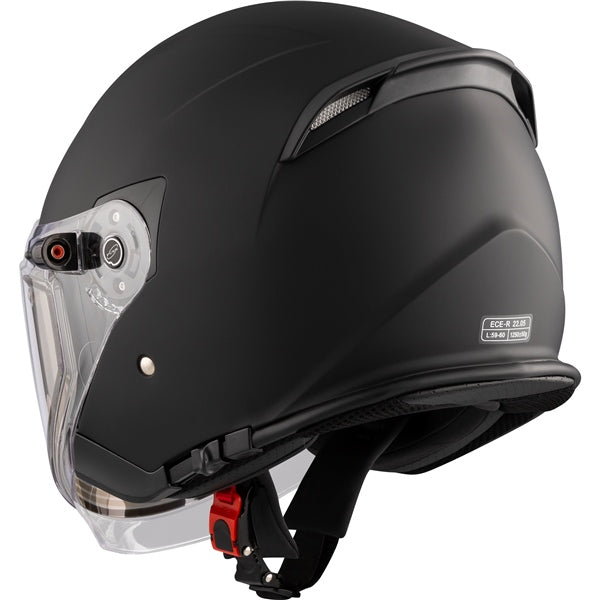 CKX Razor RSV Winter Lens Open-Face Helmet - Solid Black - Euromoto