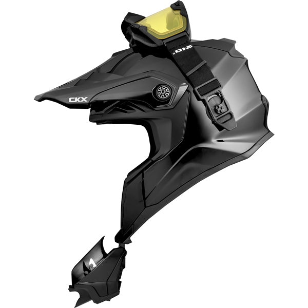 CKX Titan Air Flow Backcountry Winter Helmet with Goggles 210 - Gloss Black - snowmobile atv motorcycle marine Canada USA