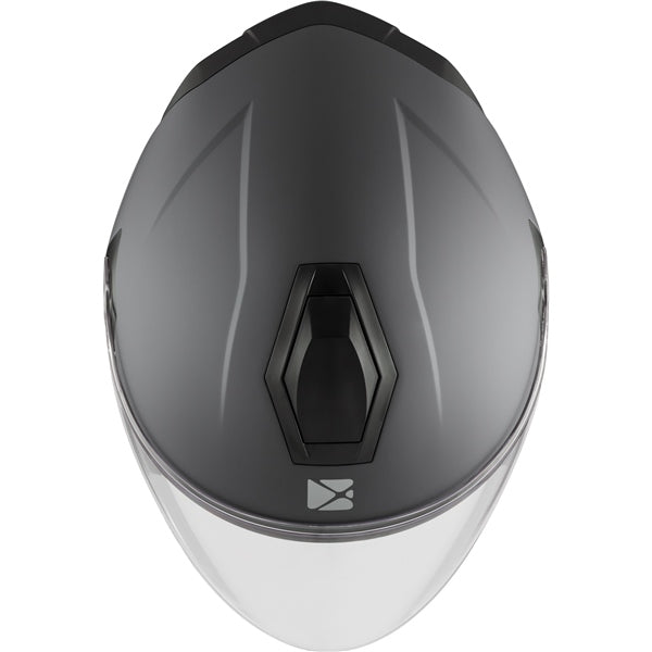 CKX Razor RSV Open Face Helmet - Solid Grey Matte - Euromoto